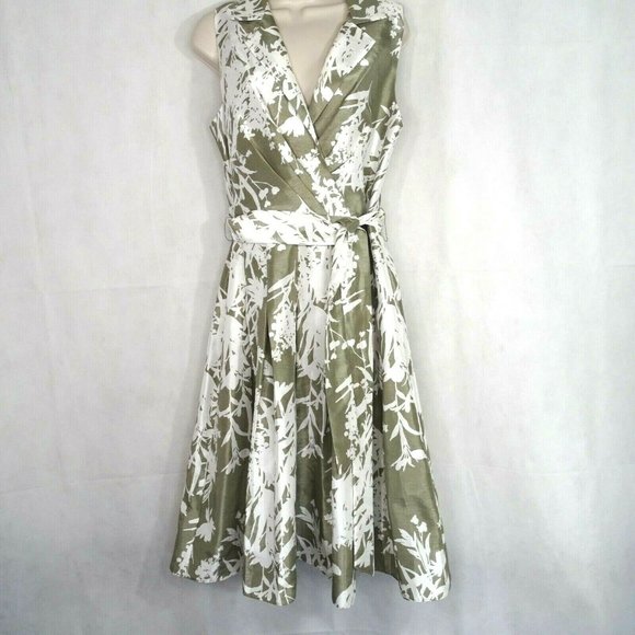 Jessica Howard Dresses & Skirts - Jessica Howard Dress Belted Pleated Women Size 10